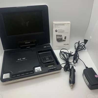 Philips DCP750/37 Portable 7" Anti-Glare Polarizer LCD iPod Docking DVD Player - Image 1 of 4