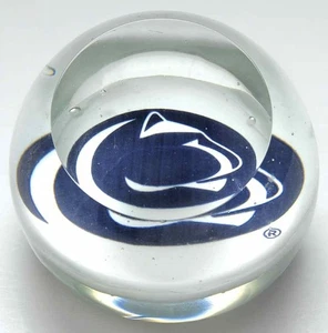 Dynasty Gallery Collegiate Glass Paperweight Penn State University - Box 5713065 - Picture 1 of 1