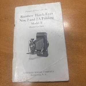 Nos. 2 2A Folding Cartridge Hawk-Eye Cameras Model B  Manual / Guide   1928 - Picture 1 of 2