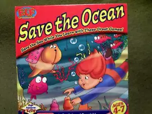 ELF Save the Ocean PC CD-ROM (English/Spanish) Ages 4-7 - Picture 1 of 2
