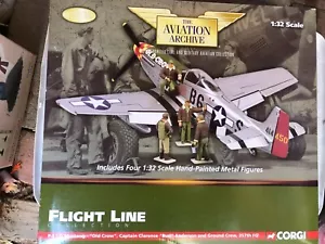 CORGI P-51D "OLD CROWN", LEISTON NOVEMBER 1944, "AA34405", 1:32 - Picture 1 of 11
