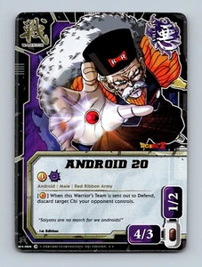 Dragonball Z CCG 2008 - Android 20 WA-066 1st Ed Gold Stamp - Rare The Awakening - Picture 1 of 4