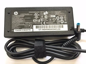 HP 65W AC Adapter Charger For HP PPP009C 710412-001 714657-001 (4.5mm Blue tip) - Picture 1 of 3