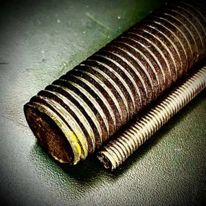 M6 8 10 12 14 16 18 20 22 24 30 x 1m HT 8.8 Threaded Bar Stud Rod Self Colour - Picture 1 of 9