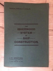 The Isherwood System of Ship Construction - Picture 1 of 7