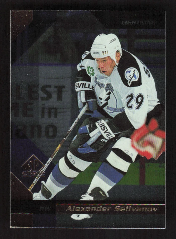 1997-98 SP Authentic #146 Alexander Selivanov Tampa Bay Lightning - Image 1 of 2
