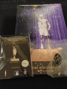 Kobe Bryant  Unveiling Statue Factory Sealed  Program KB & Statue Lapel Pins  - Picture 1 of 10