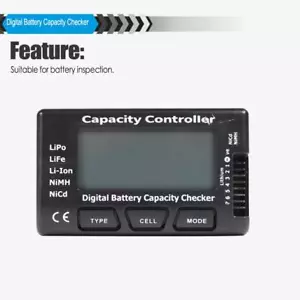 Batterie Kapazität Digital Akku Checker Li-Ion NiMH Nicd LiPo Spannung Tester DE - Bild 1 von 16
