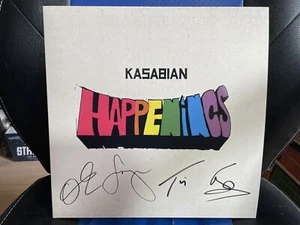 BRAND NEW LIMITED HAND SIGNED TO COVER KASABIAN HAPPENINGS ON BLACK VINYL - Picture 1 of 6