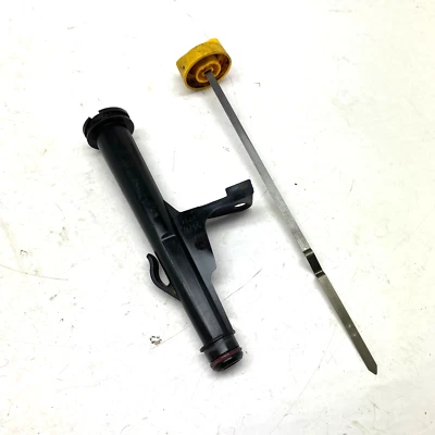 John Deere Z525E Briggs & Stratton 44U877 Engine Oil Dipstick Tube AUC14663 - Image 1 of 4