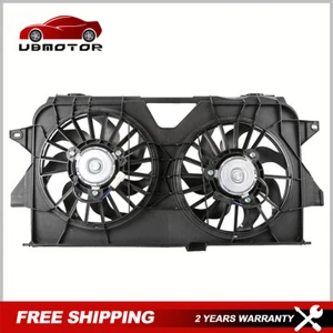 Ventilador de refrigeración doble radiador para 05-07 Dodge Grand Caravan Chrysler Town & Country - Imagen 1 de 10