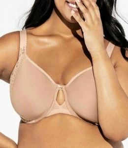 Elomi 4383 Charley Spacer T Shirt Bra Beige Size US 34J, UK 34GG - Picture 1 of 6