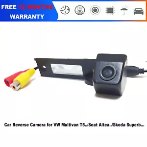 Cámara de marcha atrás para VW Transporter T5 T5.1 iluminación de matrícula cámara de aparcamiento - Imagen 1 de 7