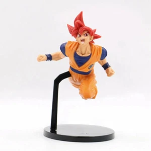 Super Super Saiyan God Goku Red Dragon Ball DragonBall Z 8'' Anime Toy In Box - Picture 1 of 4