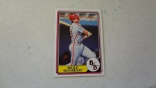 1987 TOPPS BOARDWALK & BASEBALL #1 OF 33 MIKE SCHMIDT BASEBALL CARD