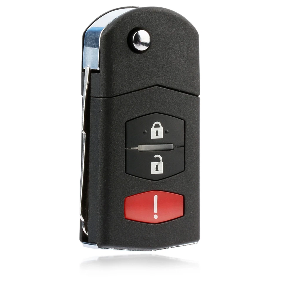 For 06 2007 2008 2009 2010 2011 2012 2013 2014 2015 Mazda 5 Flip Remote Key Fob - Image 1 of 4