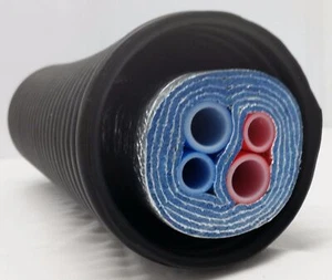 120ft of Commercial Grade EZ Lay 5 Wrap Insulated (4) 3/4" OB PEX B Tubing - Picture 1 of 4