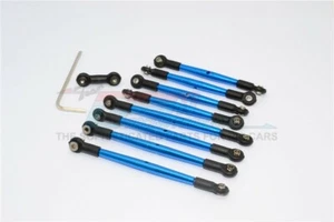 GPM ERV160 Blue Aluminum Tie Rod Linkage Set For Traxxas 1/16 Mini E-Revo Summit - Picture 1 of 1