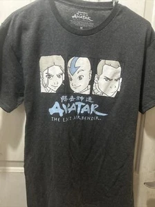 Camiseta gráfica de anime Avatar The Last Airbender talla M Nickelodeon - Imagen 1 de 3