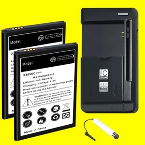 Standard Boosting 2x 4520mAh Battery Universal Charger for LG Stylo 2 Plus MS550 - Picture 1 of 1