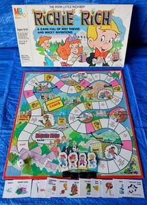 1982 Milton Bradly Richie Rich Wacky Inventions Brettspiel Vintage komplett selten - Bild 1 von 11