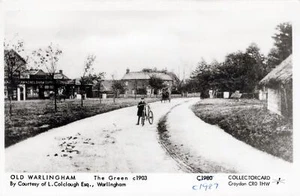 Postcard Pamlin Prints C1987 Old Warlingham The Green c1903 - Picture 1 of 1