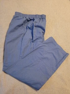 EUC Women's sz 18A Haband Blue Stretch Waist Pull On Denim Pants - Picture 1 of 9