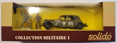 Colección Solido Militar I 1944 Citroen Traction FF1 Con Figuras Nuevo En Caja Foto 1 de 4