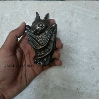 Bastón de madera de estilo murciélago de trabajo solo mango de mano diseño de bastón regalo Luv Foto 1 de 4