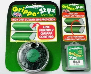 Dinsmores Matt Green Grippa Styx Line Friendly Fishing shot weights pole floats  - Picture 1 of 9