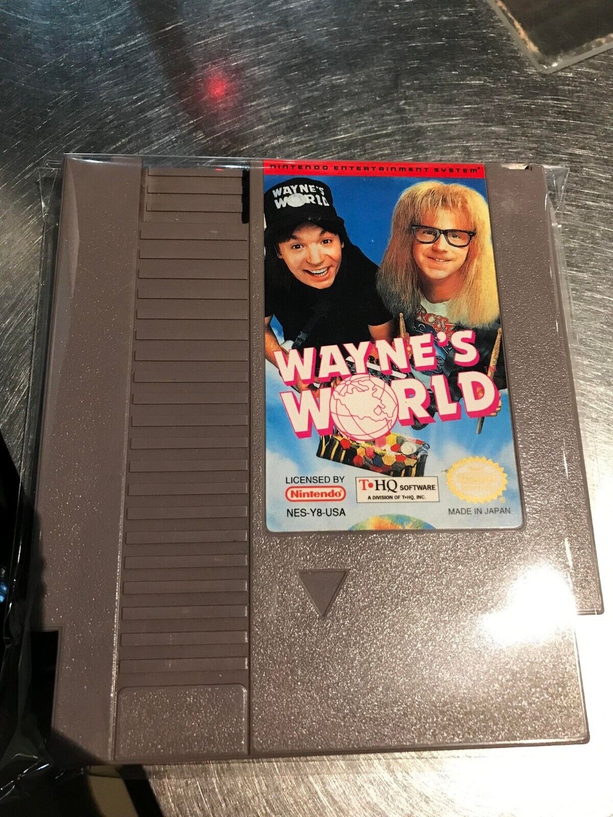 Wayne's World Nintendo Nes Cartridge Only Tested 1993