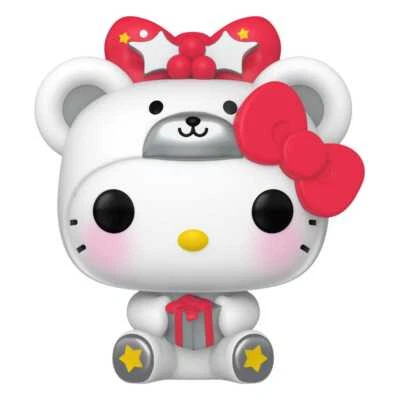 Hello Kitty Pop! Sanrio Vinile Figura Hello Kitty Polar Bear (mt) 9 Cm Funko - Imagen 1 de 2