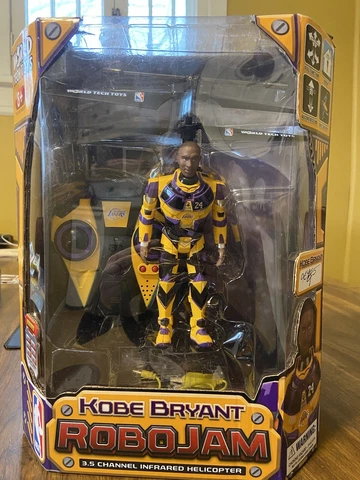 Kobe Bryant Helicopter Robojam Card Collectible Memorabilia Cover