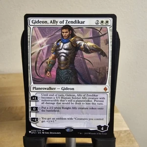 MTG Gideon, Alato di Zendikar La Lista Ristampe Regolare Mitico - Foto 1 di 2