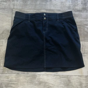 Kuhl Skort Rock schwarz Größe 6 Strattus Ripstop Wandern Performance Stretch gebraucht, in einwandfreiem Zustand - Bild 1 von 10