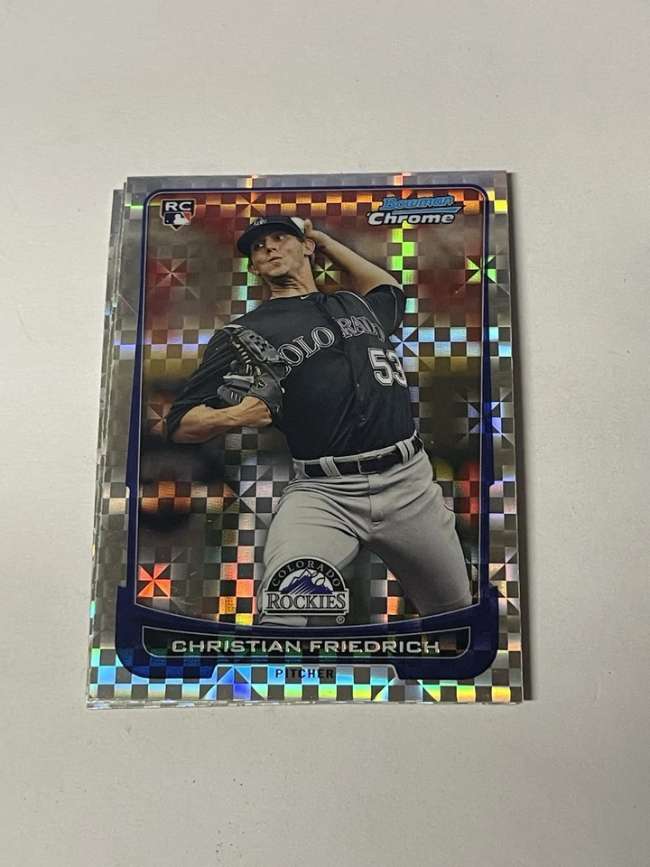 Bowman Chrome Xfractor 2012 singles que elijas Foto 1 de 1