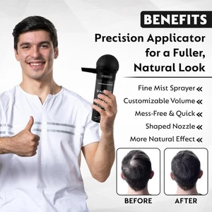 SPARKXLIFE Hair Fiber Spray Applicator Pump – Thick Fiber Spray Applicator for H - Picture 1 of 9