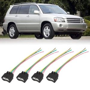 4pcs Ignition Coil Pigtail Connector Harness Kit 4 Pins For - Picture 1 of 12