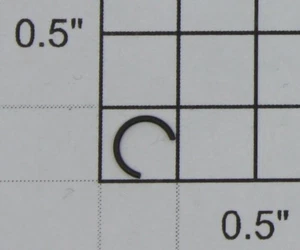 Lionel 700E-189 Retaining Ring (2) - Picture 1 of 1