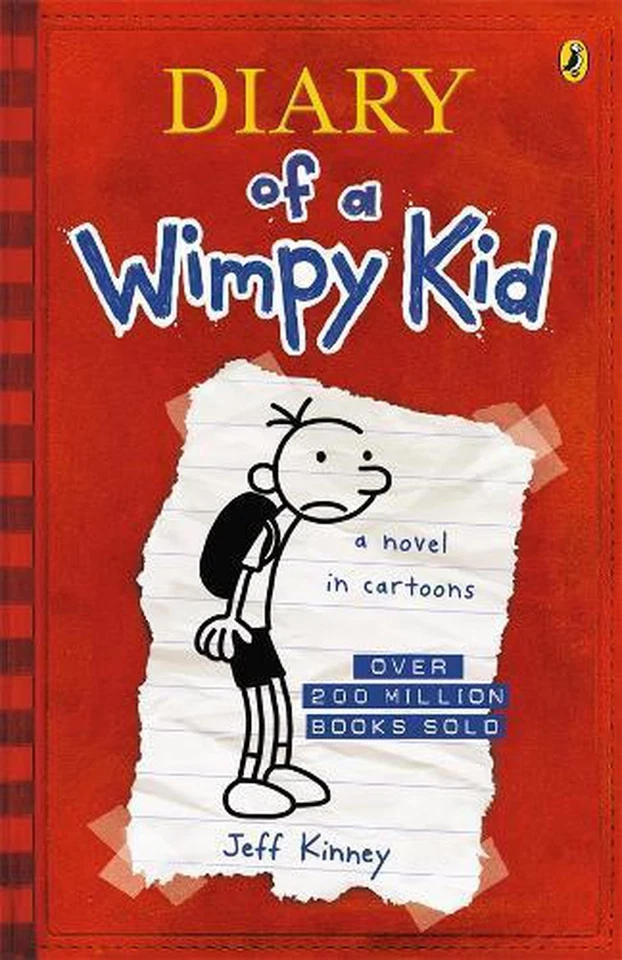 Diary of a Wimpy Kid (Book 1): Diary of a Wimpy Kid: Book 1 by Jeff Kinney (Engl - Image 1 of 1