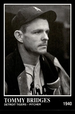 Tommy Bridges 1991 Conlon Collection TSN #180 Detroit Tigers - Image 1 of 2