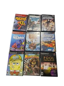 Lot 9 Playstation 2 Ps2 Random Games Complete w/ Manuals - Picture 1 of 3