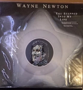 WAYNE NEWTON 1979 You Stepped Into My Life 'Star-shaped' 45rpm 7" Vinyl - Picture 1 of 6