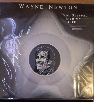 WAYNE NEWTON 1979 You Stepped Into My Life 'Star-shaped' 45rpm 7" Vinyl - Image 1 of 4