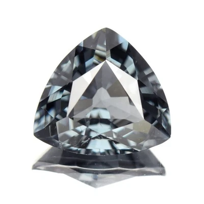 💎 1.75ct 8x7.5mm VVS Trillion Natural Bluish Green Spinel - Burma Gemstone - Image 1 of 4