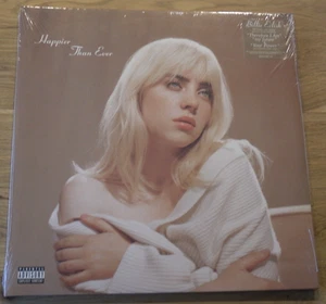 Billie Eilish Happier Than Ever 2023 RECYCLED 2x Color Vinyl Record LP NEW indie - Picture 1 of 6