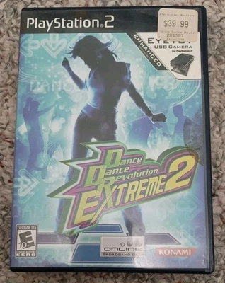 Dance Dance Revolution Extreme 2 (PlayStation 2 PS2) CIB Complete With Manual  - Image 1 of 3