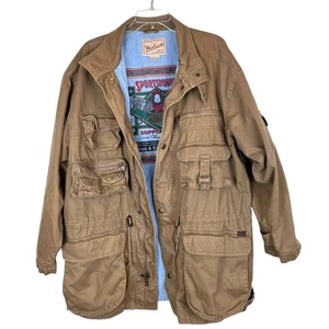 Cappotto Woolrich Taglia L Robusto Outdoor Lavoro Campo Vintage Pesca Caccia Escursionismo  - Foto 1 di 17