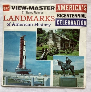 Landmarks of American History View Master Packet 1974 GAF - Picture 1 of 2