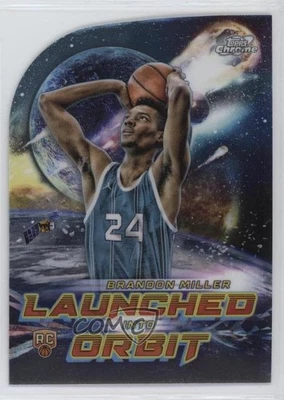 2023-24 Topps Cosmic Chrome Launched Into Orbit Brandon Miller #LIO-3 Rookie RC - Image 1 of 2